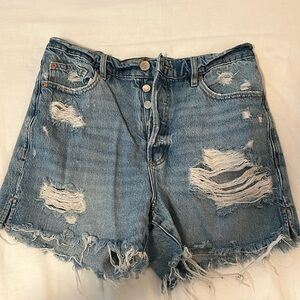 Garage denim shorts